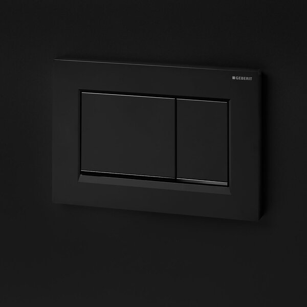 Geberit Sigma20 buton de spălare pentru WC negru 115.883.DW.1