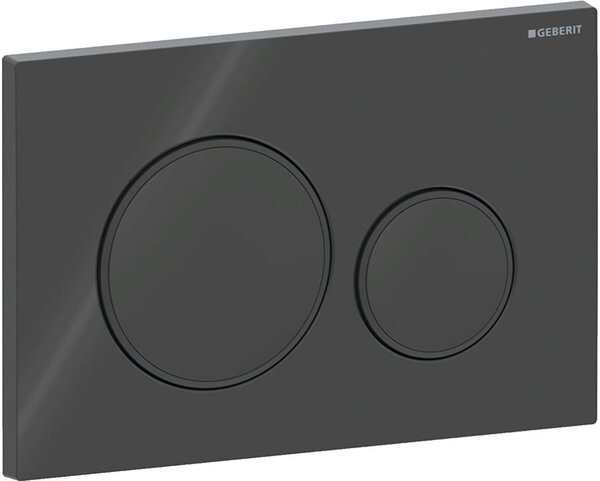Geberit Sigma buton de spălare pentru WC negru 115.882.DW.1