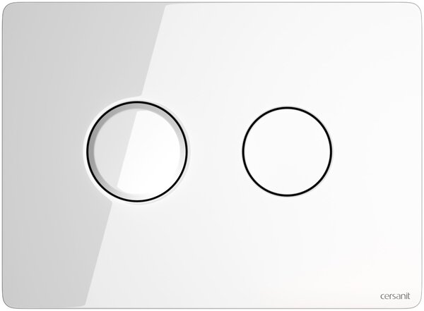 Cersanit Accento Circle buton de spălare pentru WC alb S97-055