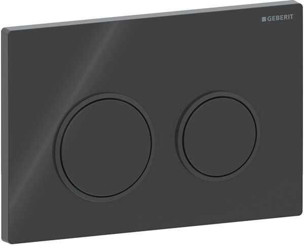 Geberit Omega20 buton de spălare pentru WC negru 115.085.DW.1