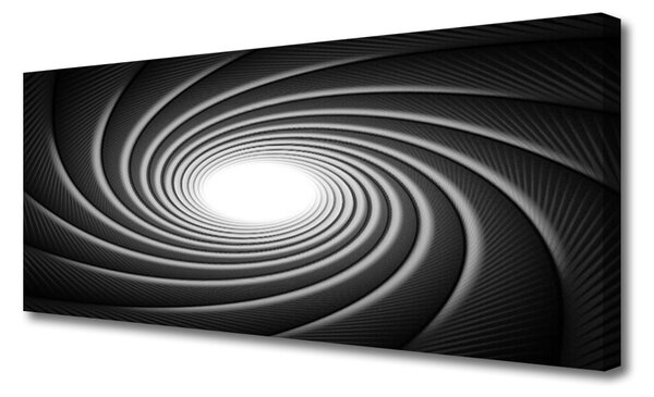 Tablou pe panza canvas Abstract Art Gri Alb Negru