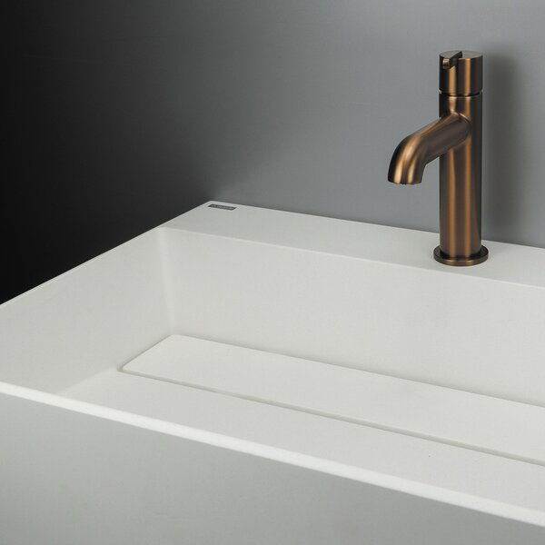 Deante Correo lavoar 60x40 cm dreptunghiular de blat alb mat CQR_AU6M