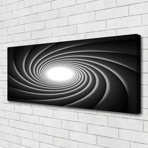 Tablou pe panza canvas Abstract Art Gri Alb Negru
