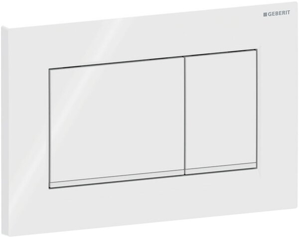 Geberit Sigma20 buton de spălare pentru WC alb 115.883.01.1