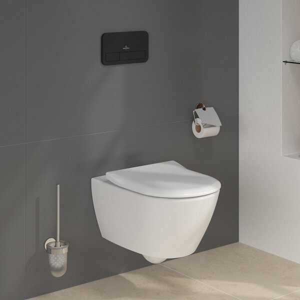 Set set Combi-Pack cu tablă Villeroy & Boch Subway 2.0 5614R201, cadru încastrat Villeroy & Boch ViConnect 92242700, 922490AN
