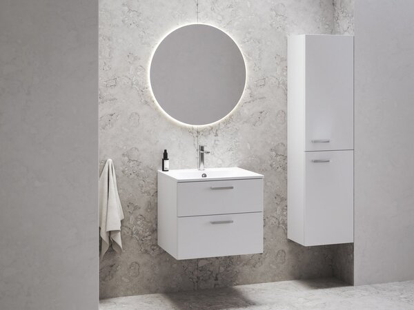 Ravak Chrome dulap 39x29x150 cm laterala pe perete alb X000000543