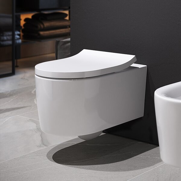 Set vas WC Cersanit Inverto K671-001-ECO, capac WC Cersanit Inverto K98-0187-ECO