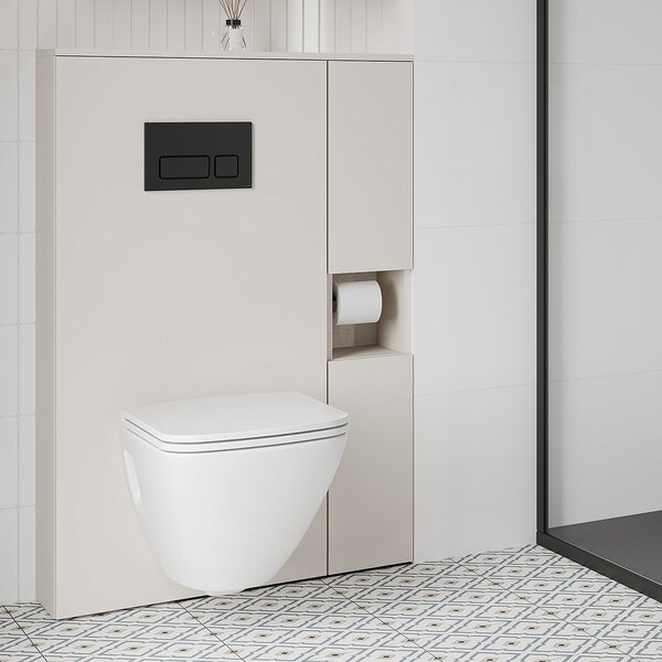 Cersanit Moduo construcția cadru 20x20.2x100 cm laterala pe perete stejar S1026-045