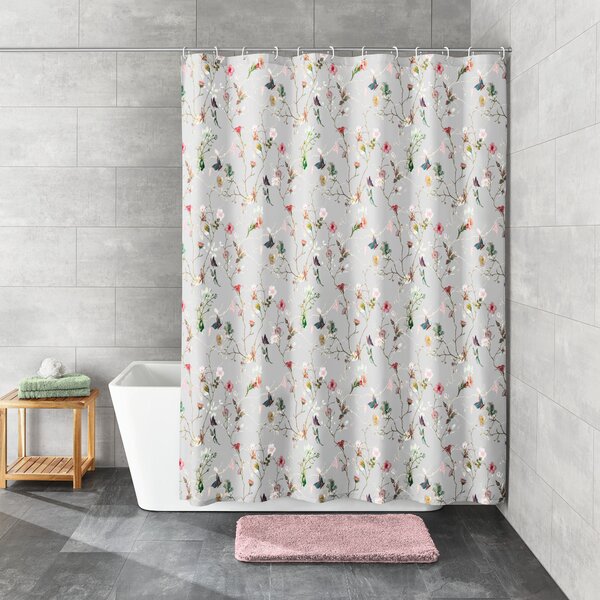 Kleine Wolke Flores perdea de duș 200x180 cm multicolor 7806148305