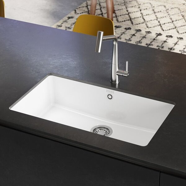 Franke KubusX chiuveta din ceramica 70.5x40 cm alb 126.0738.294