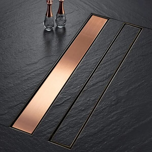 Rea Neox Pro Brushed Copper rigolă liniară 70 cm cupru REA-G4801