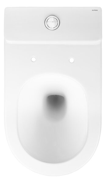 Oltens Hamnes vas wc compact cu spălare turbionară alb 44001000