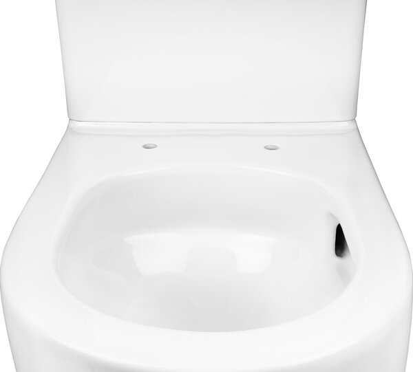 Oltens Hamnes vas wc compact cu spălare turbionară alb 44001000