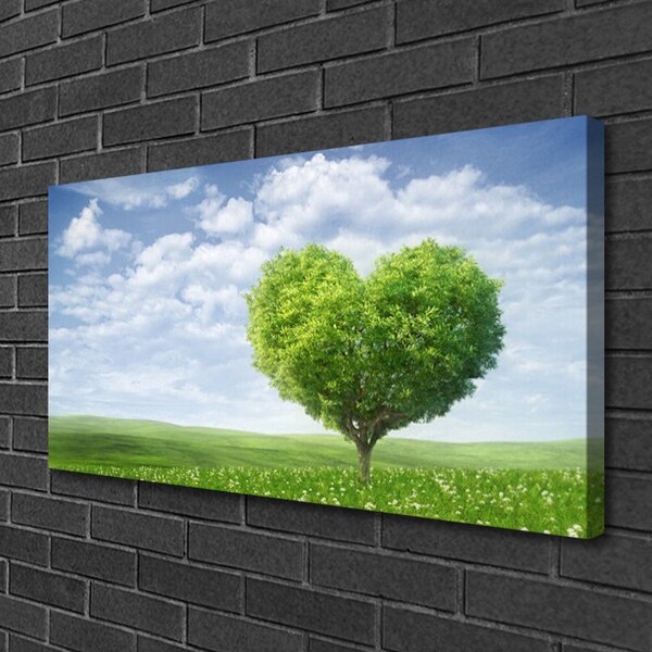 Tablou pe panza canvas Arborele Natura verde