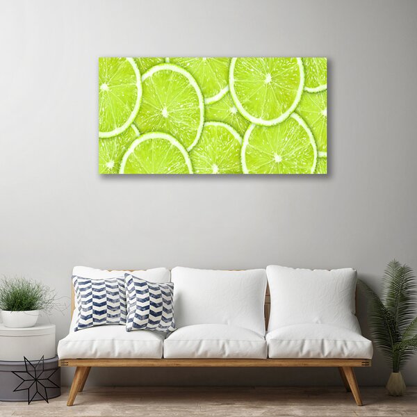 Tablou pe panza canvas Lime Bucătărie Verde