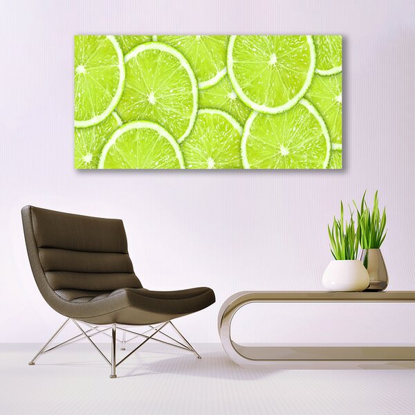 Tablou pe panza canvas Lime Bucătărie Verde