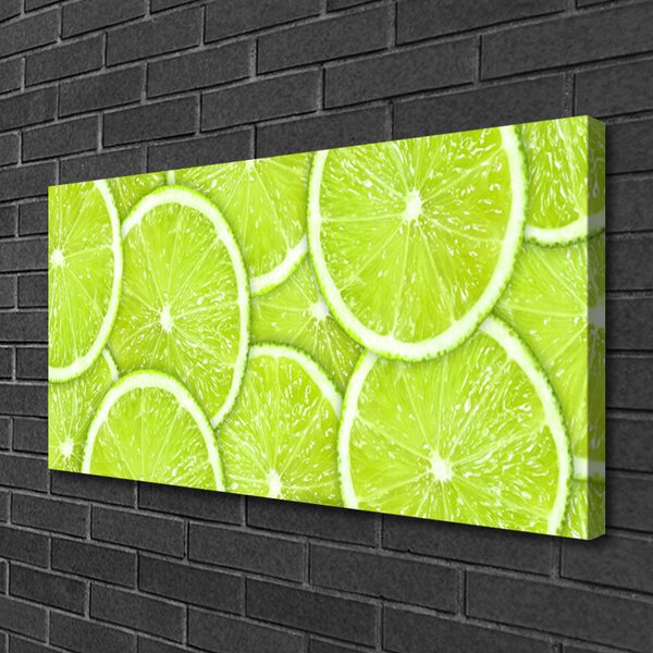 Tablou pe panza canvas Lime Bucătărie Verde