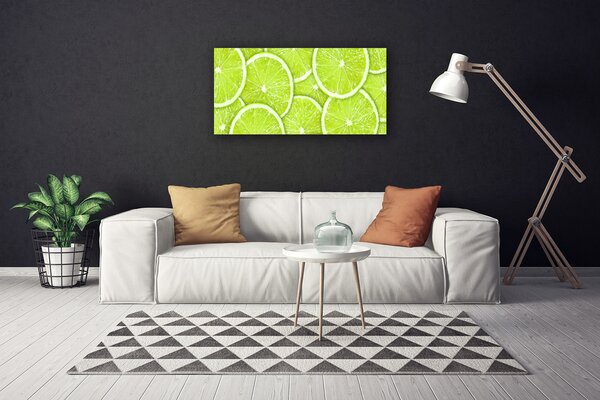Tablou pe panza canvas Lime Bucătărie Verde