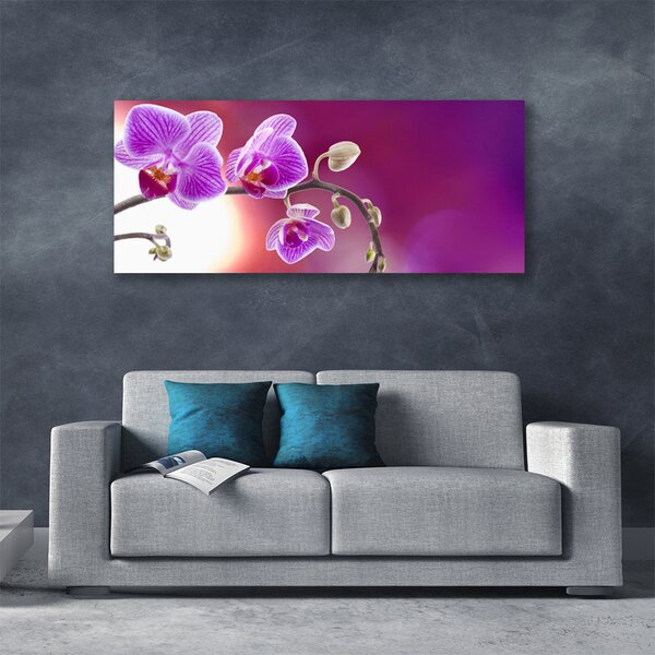 Tablou pe panza canvas Flori roz Floral