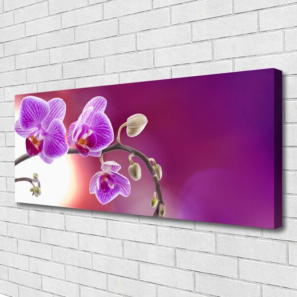 Tablou pe panza canvas Flori roz Floral