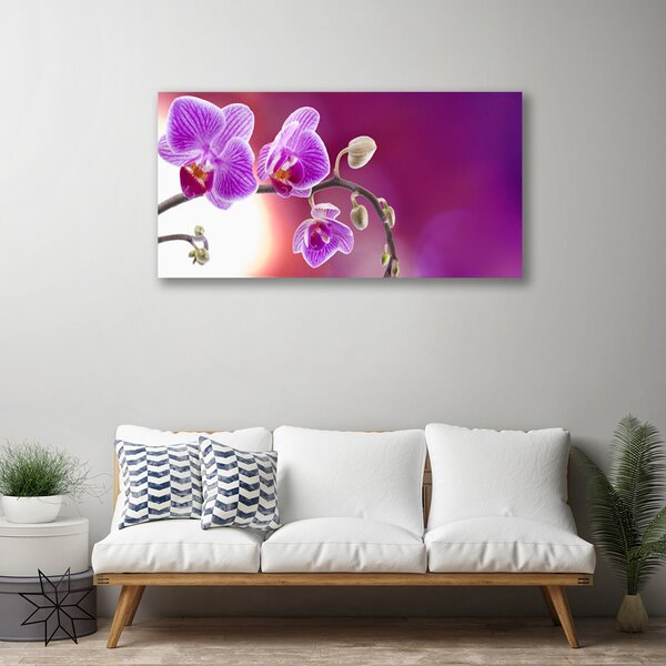 Tablou pe panza canvas Flori roz Floral