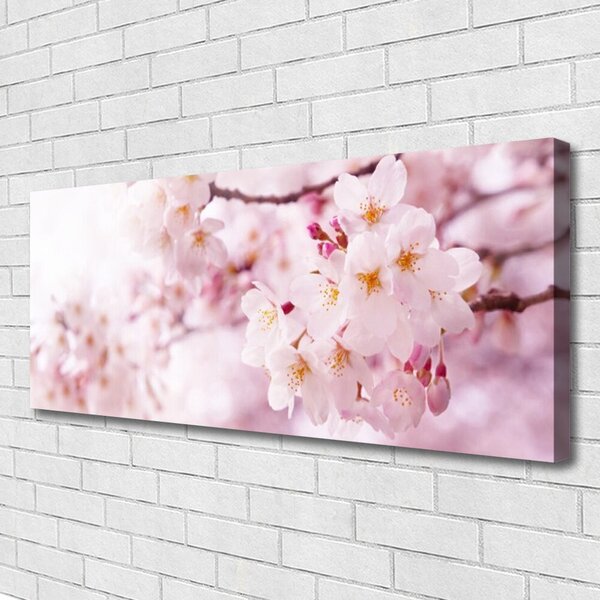 Tablou pe panza canvas Flori roz Floral