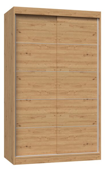 Dulap de haine cu uși glisante Igatossa 120 B (stejar artisan). Promo -17%. 1132702