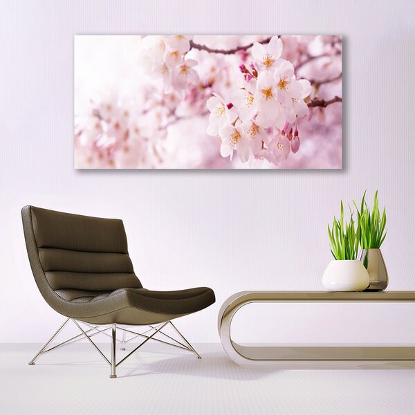 Tablou pe panza canvas Flori roz Floral