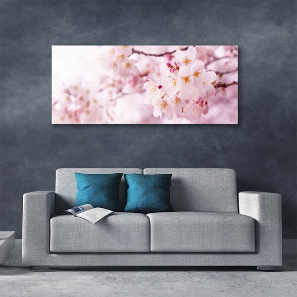 Tablou pe panza canvas Flori roz Floral