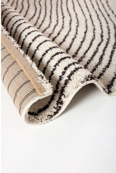 Covor negru/bej 80x150 cm Coastalina – Bonami Selection