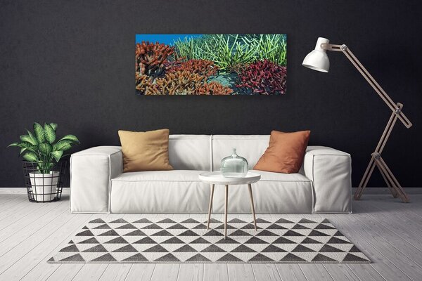 Tablou pe panza canvas Coral Reef Natura Multi