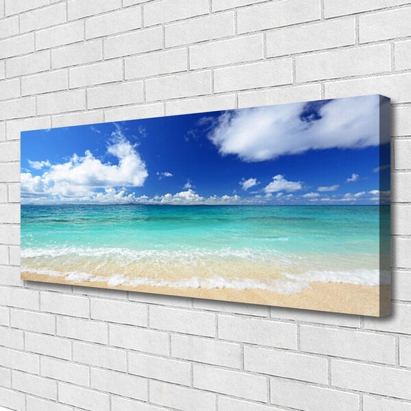 Tablou pe panza canvas Sea Peisaj Albastru