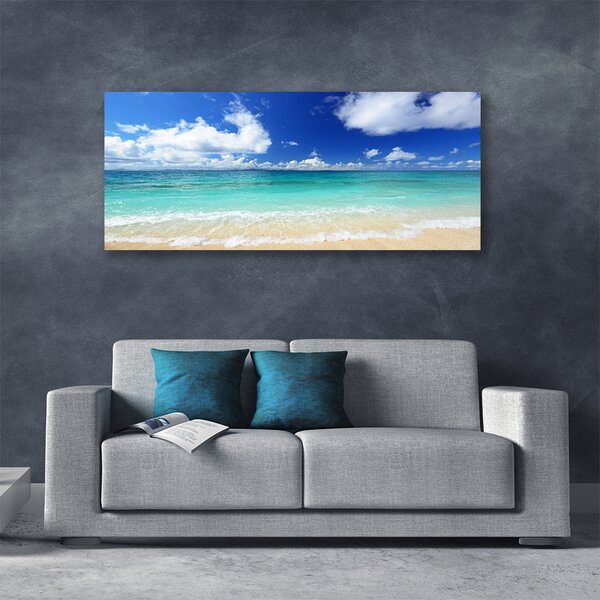 Tablou pe panza canvas Sea Peisaj Albastru