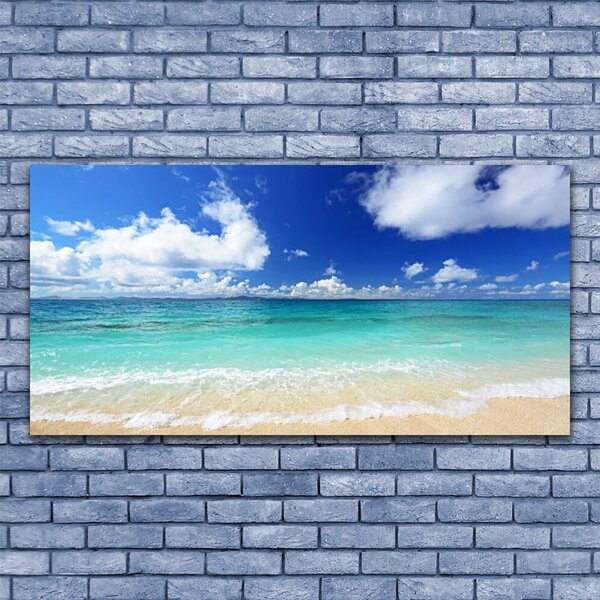 Tablou pe panza canvas Sea Peisaj Albastru