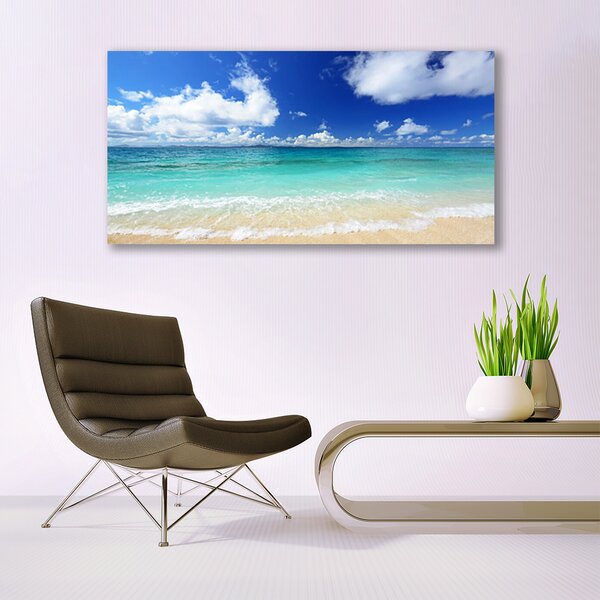 Tablou pe panza canvas Sea Peisaj Albastru
