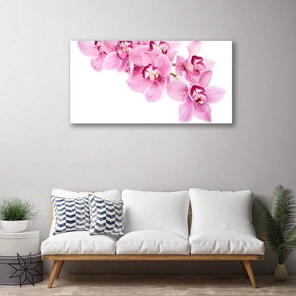 Tablou pe panza canvas Flori roz Floral