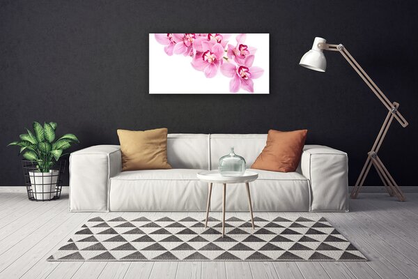 Tablou pe panza canvas Flori roz Floral