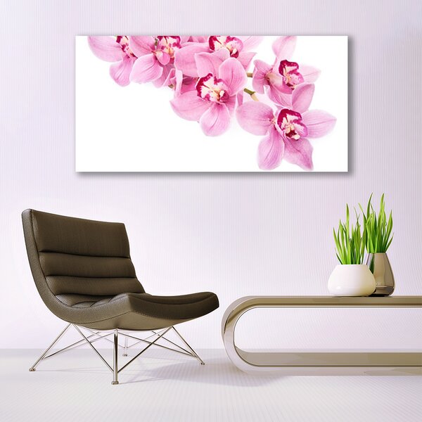Tablou pe panza canvas Flori roz Floral