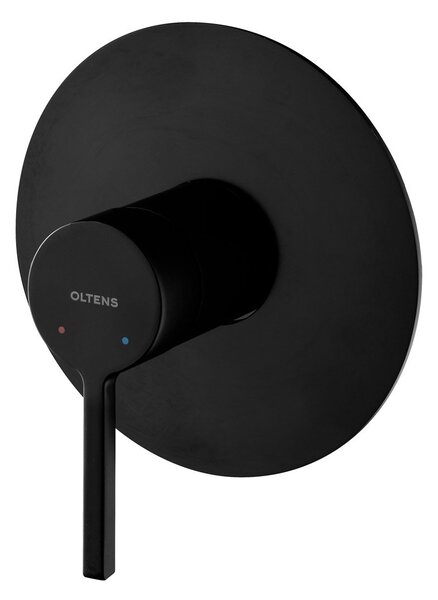 Oltens Rann baterie de duș ascuns negru mat 33107300