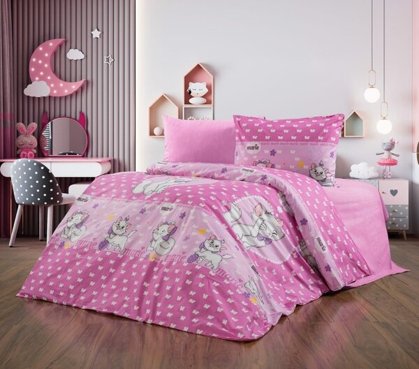 Lenjerie de pat Love Marie roz ( stoc limitat )