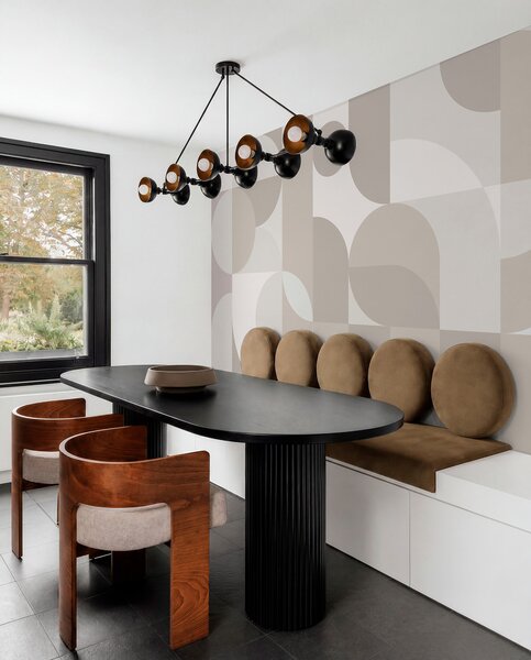 Tapet Tendință geometrică elegantă, Fototapet Designer, w03058 : Uwalls.ro