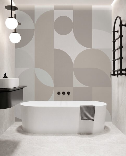 Tapet Tendință geometrică elegantă, Fototapet Designer, w03058 : Uwalls.ro