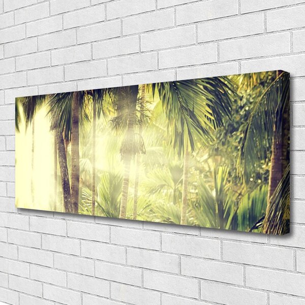 Tablou pe panza canvas Natural Pădurea Verde Maro