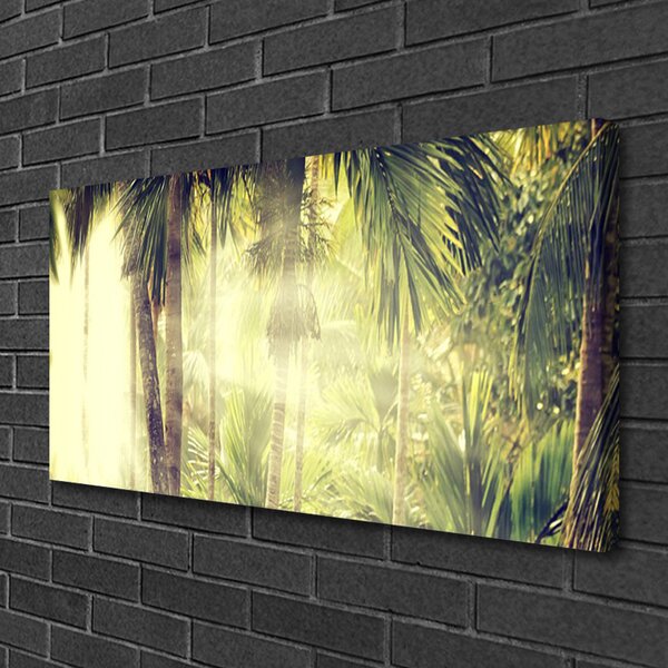 Tablou pe panza canvas Natural Pădurea Verde Maro