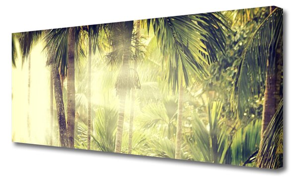 Tablou pe panza canvas Natural Pădurea Verde Maro