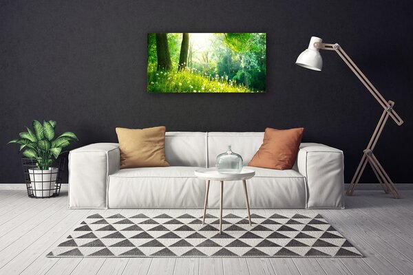 Tablou pe panza canvas Meadow Natura verde
