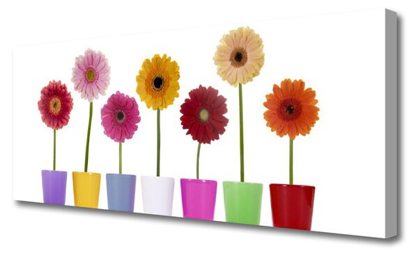 Tablou pe panza canvas Flori Floral Multi
