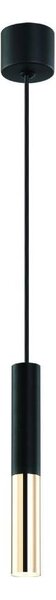 Open Design OR80810 - Pendul SLIMI pe cablu 1xG9/3,5W/230V negru/auriu