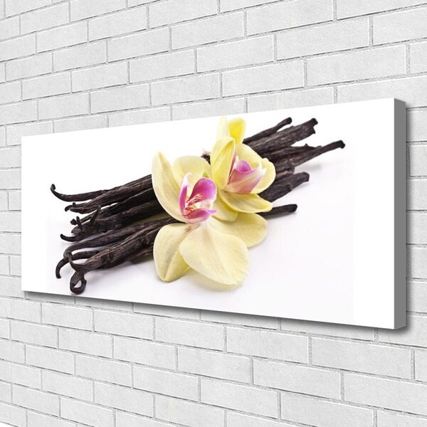 Tablou pe panza canvas Flori Floral Verde