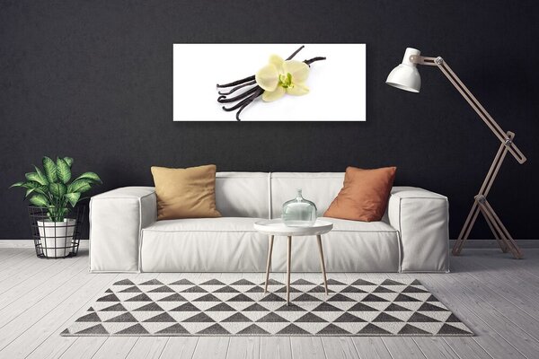 Tablou pe panza canvas Florale flori verde